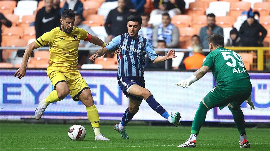Adana Demirspor-İstanbulspor maçında beraberlik