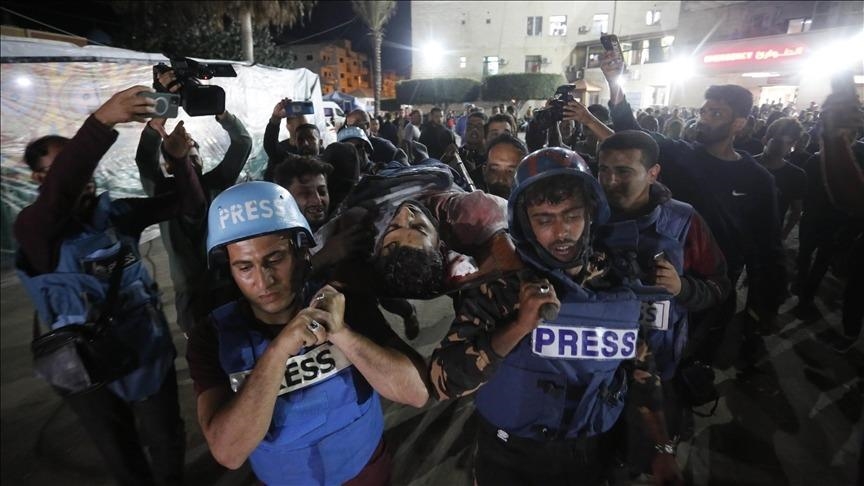 'Being a journalist in Gaza is different from anywhere else in the world'
