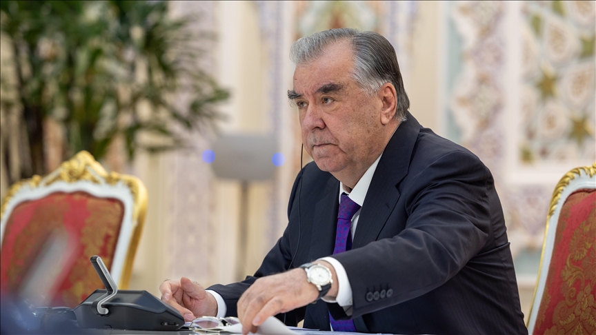 Expansion of bilateral cooperation consistent with interests of Türkiye, Tajikistan: Tajik president