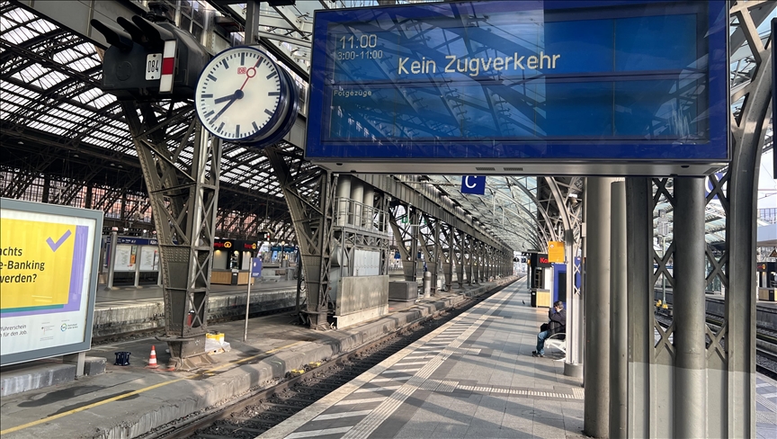 Trains canceled across Germany as 3-day rail strike begins