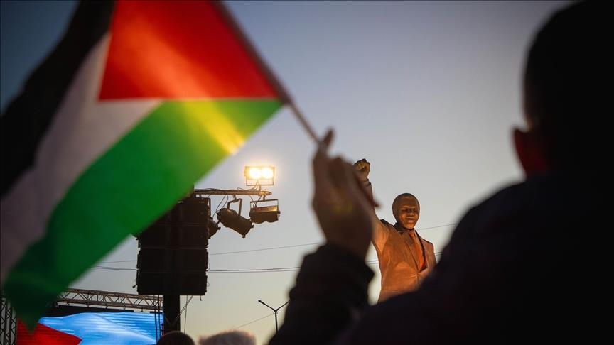 Cisjordanie: Mobilisation populaire pour saluer les efforts de l’Afrique du Sud à la Cour internationale de justice