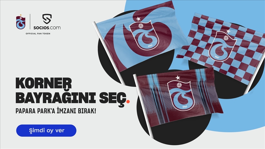 Trabzonspor'un korner bayrağını taraftar seçecek
