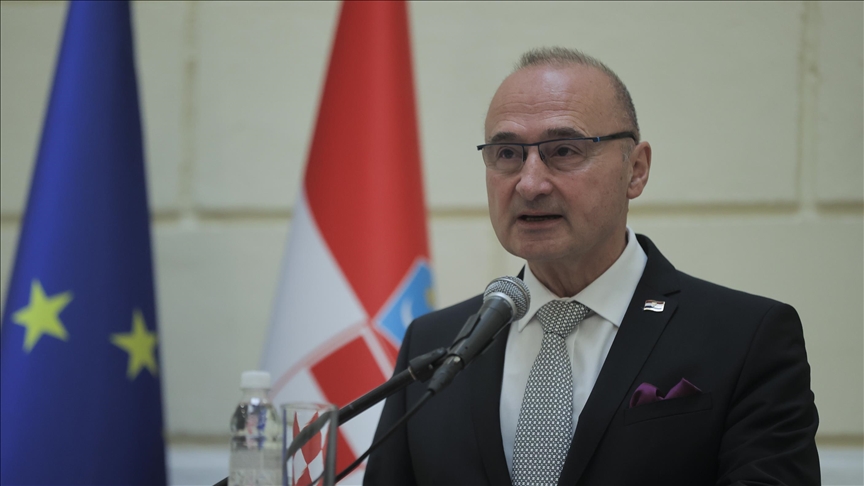 Croatian foreign minister to pay official visit to Türkiye on Tuesday