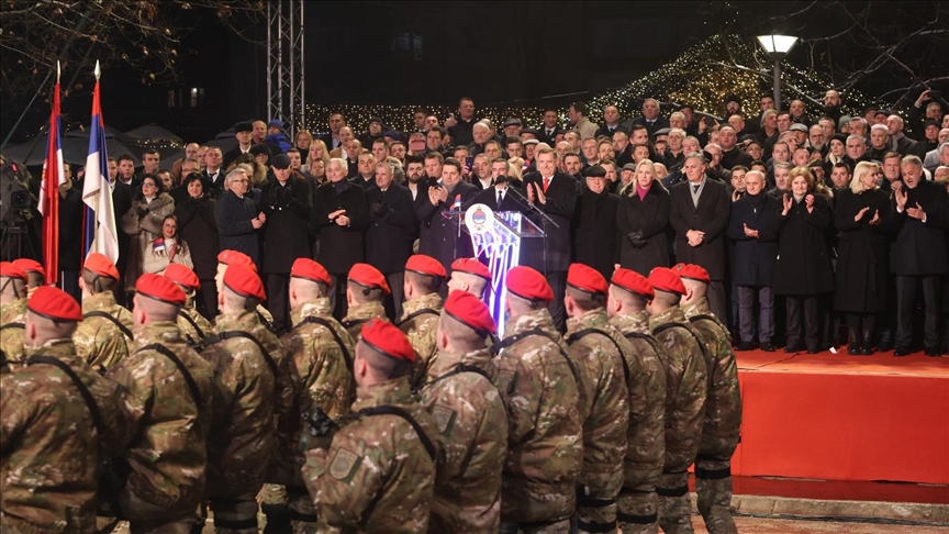 EU peacekeepers in Bosnia Herzegovina dismiss soldier over behavior at illegal ceremony