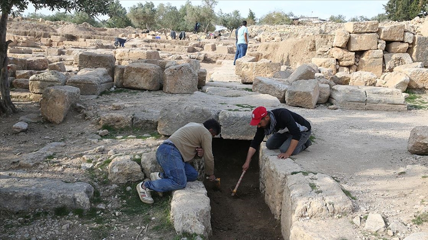 Dara Antik Kenti'nde 1500 yıllık içme suyu kanalı bulundu