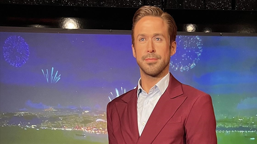 Hollywood yıldızı Ryan Gosling'in heykeli Madame Tussauds Istanbul'daki yerini aldı