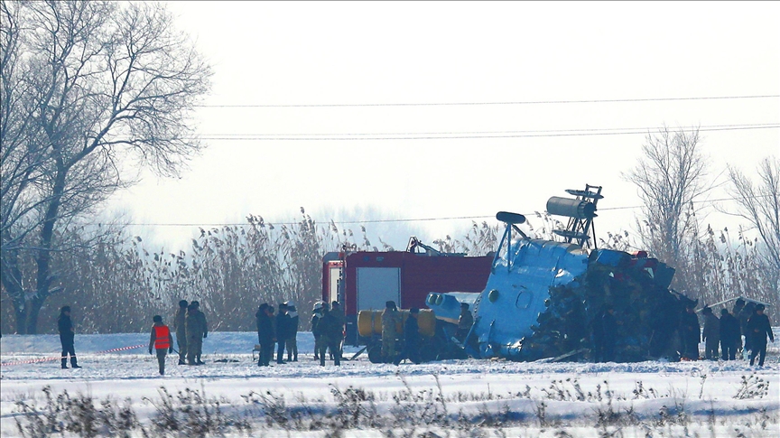 1 killed, 11 injured in military helicopter crash in Kyrgyzstan