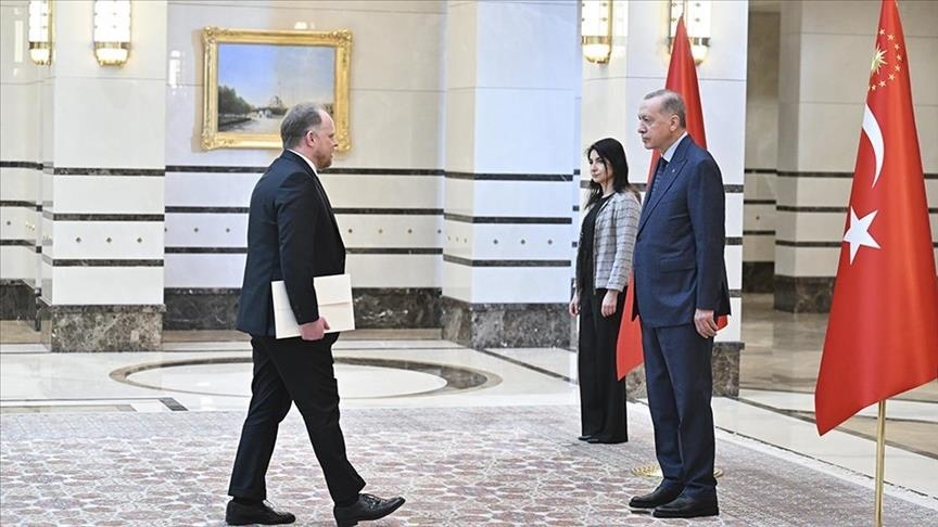 New ambassadors present credentials to Turkish president