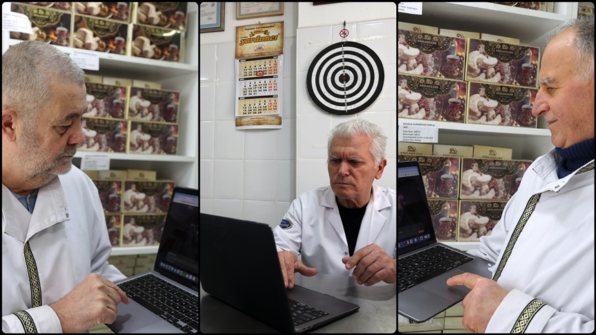 Edirne'de badem ezmesi üreticileri "yılın karelerini" oyladı