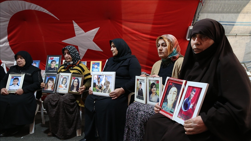 Another family joins 'Diyarbakir Mothers' sit-in protest against PKK terror group