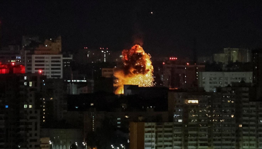Киев и Москва сообщили о различных атаках на своих территориях