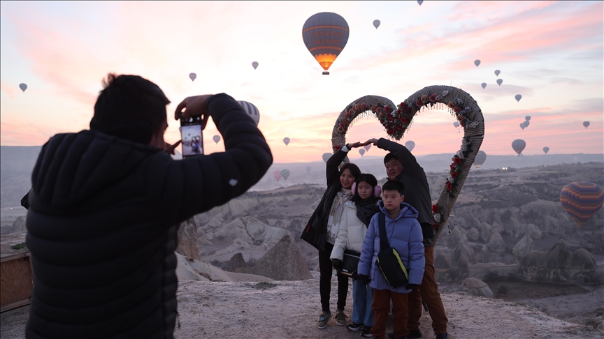 Nearly 1.5M tourists visit Türkiye’s picturesque Cappadocia region