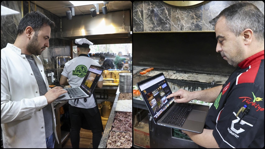 Gaziantep'te kebap ustalarının "Yılın Kareleri" oylamasındaki tercihi "Hoş geldin"