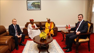 Turkish vice president holds talks with Ugandan deputy prime minister in Kampala 
