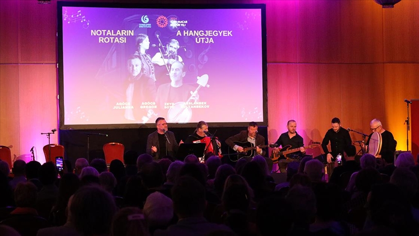 Budapeşte'de Yunus Emre Enstitüsü'nün "Notaların Rotası" konseri