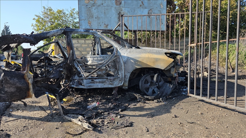 1 killed as Israeli drone hits four-wheel vehicle in southern Lebanon