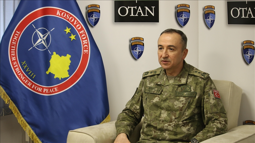 NATO peacekeepers ready to respond to any threat in Kosovo: Turkish commander
