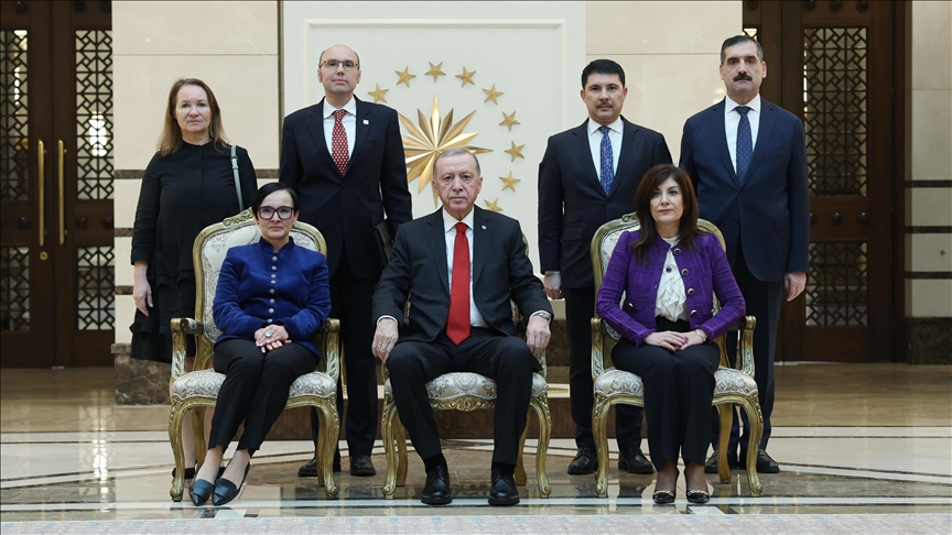 New Ambassadors Present Credentials To Turkish President Erdogan