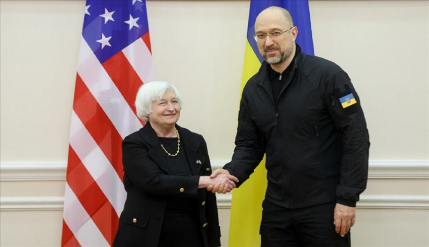 Глава Минфина США и премьер Украины обсудили финансовую поддержку Киева