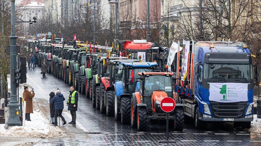 Литовские фермеры запланировали протестную акцию в центре Вильнюса