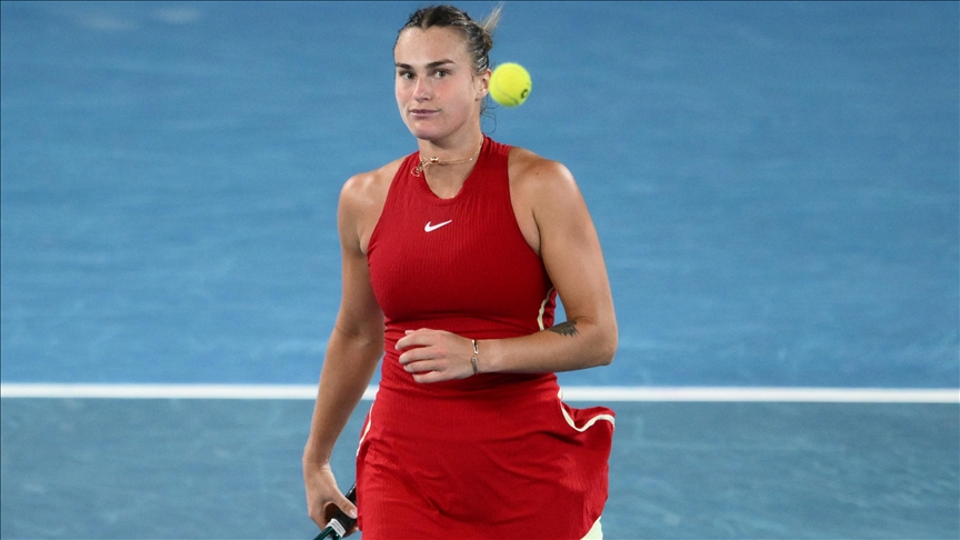 Defending women's champion Aryna Sabalenka qualifies for Australian Open final
