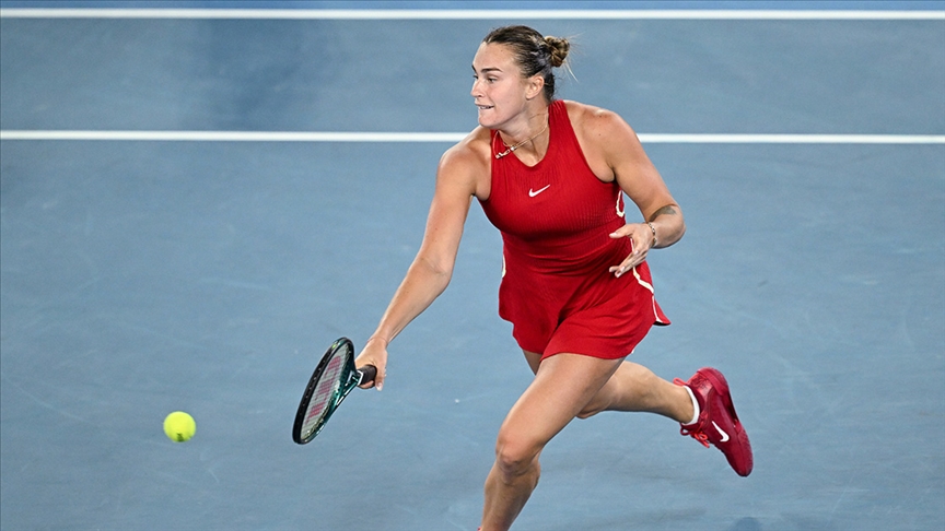 Avustralya Açık'ta ilk finalist Aryna Sabalenka oldu
