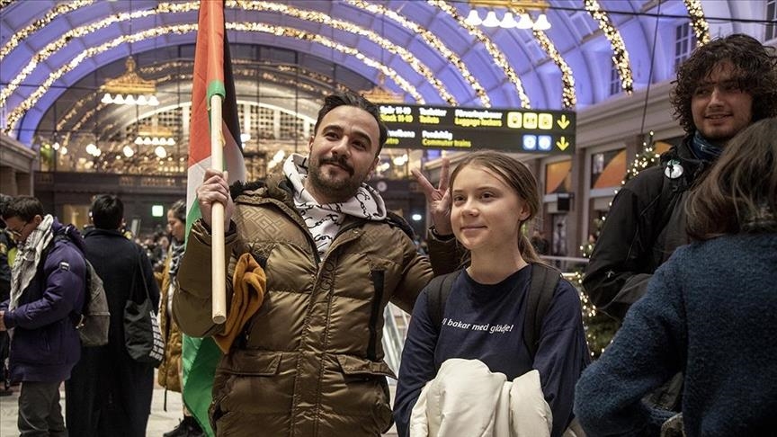La activista climática sueca Greta Thunberg califica de “genocidio” las acciones de Israel en la Franja de Gaza