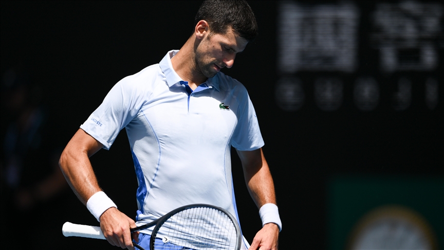 Australian Open men's defending champion Novak Djokovic eliminated in semis