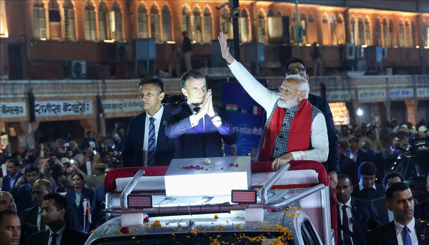 India marks Republic Day with French president as chief guest