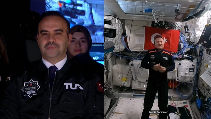 Sanayi ve Teknoloji Bakanı Kacır, astronot Alper Gezeravcı ile görüştü