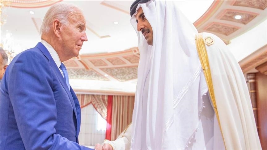 Qatar’s emir, US president discuss developments in Gaza