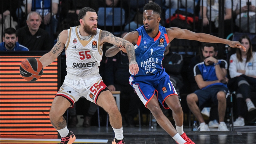 Monaco defeat Anadolu Efes 80-78 in EuroLeague