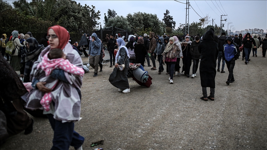 Filistin Dışişleri Bakanlığı: İsrail, Han Yunus'ta 500 bin kişiyi göçe zorluyor