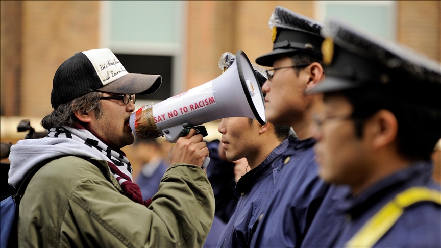 Japanese state taken to court over alleged 'racial profiling'