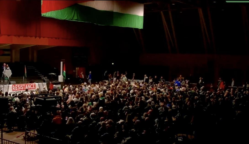 Rassemblement à Paris en soutien à la cause palestinienne