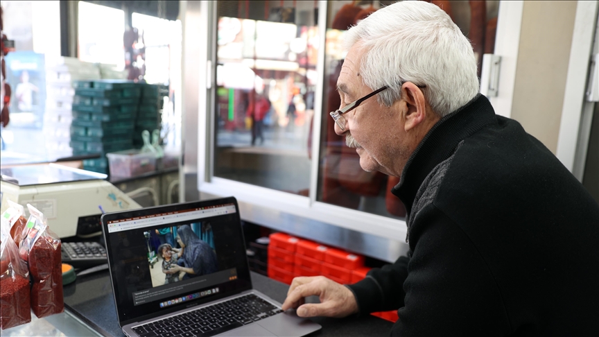 Kayseri'de pastırmacılar favori AA karelerini seçti