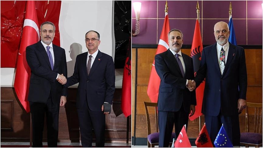 Хакан Фидан встретился с президентом и премьер-министром Албании