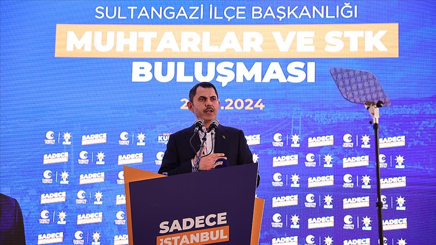 İBB Başkan adayı Kurum: Bizim sözlerimiz 'öyle kollarını boşa sıvayanların' verdiği sözlere benzemez