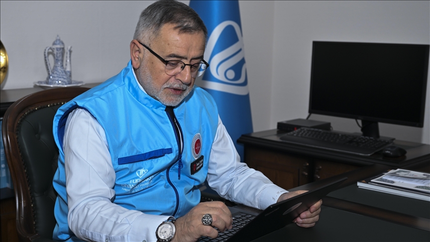 TDV Genel Müdürü Turan AA'nın "Yılın Kareleri" oylamasına katıldı