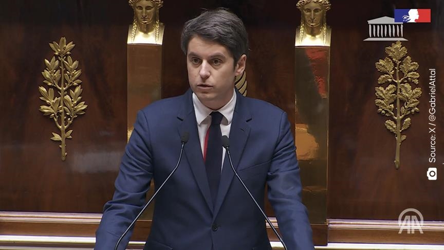 France/Discours de politique générale de Gabriel Attal: la gauche vent debout contre une orientation jugée trop à droite