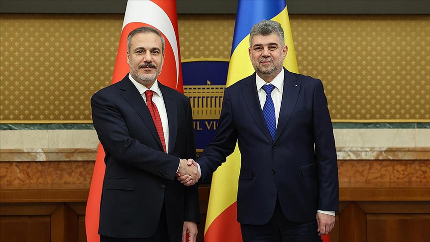 Turkish foreign minister holds talks in Bucharest