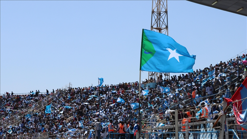 Somali'de Mogadişu Stadyumu artık üs olarak değil spor müsabakaları için kullanılıyor