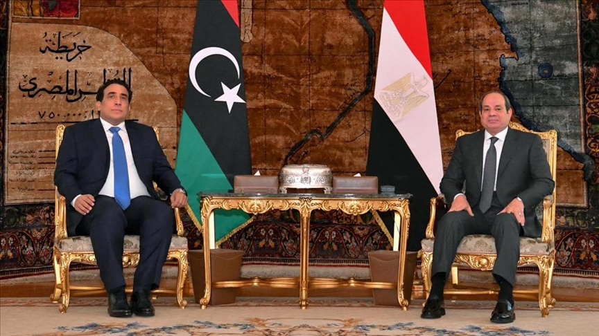السيسي يؤكد للمنفي دعم مصر لجهود عقد الانتخابات الليبية