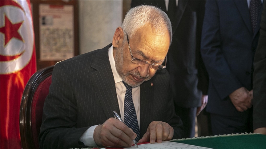 Tunisian court sentences Ennahda party leader Ghannouchi to 3 years in prison