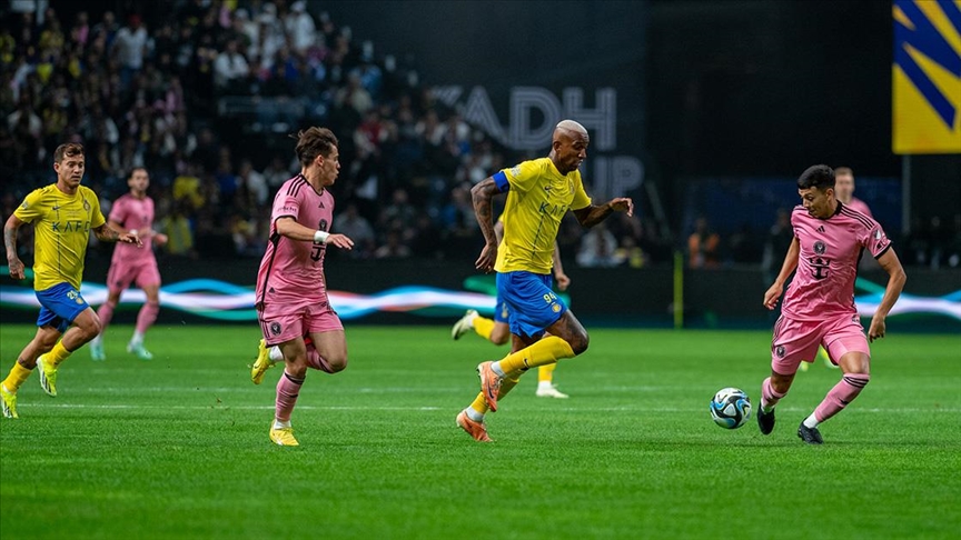 Ronaldo'dan yoksun Al-Nassr, Messi'nin takımı Inter Miami'yi 6-0 yendi