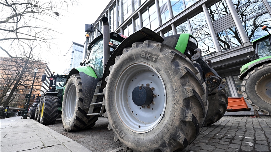 Colère agricole européenne : un millier de tracteurs à Bruxelles