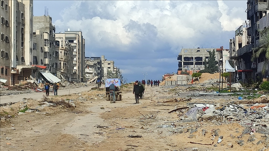 Anadolu captures footage of devastation Israel has caused in war-torn Gaza