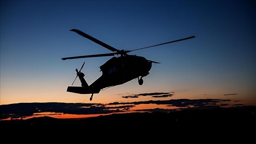 На юге Турции разбился полицейский вертолет, оба пилота погибли 
