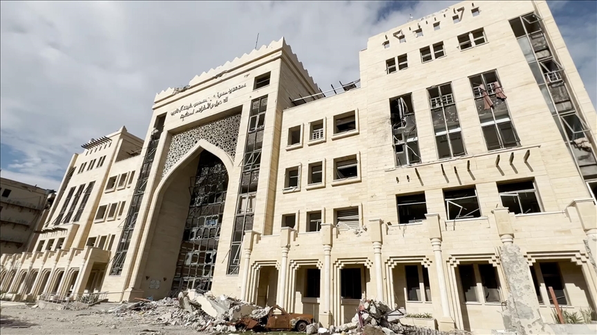 Anadolu photos dispel Israeli claim about Hamas tunnel at Qatar-funded hospital in Gaza