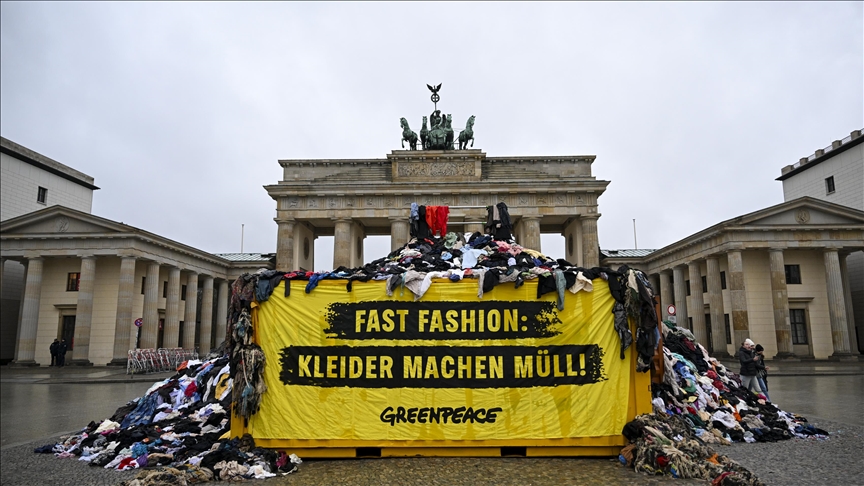 Greenpeace protests fashion brands for dumping textile waste in Africa
